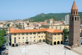 Piazza Roma in Carbonia