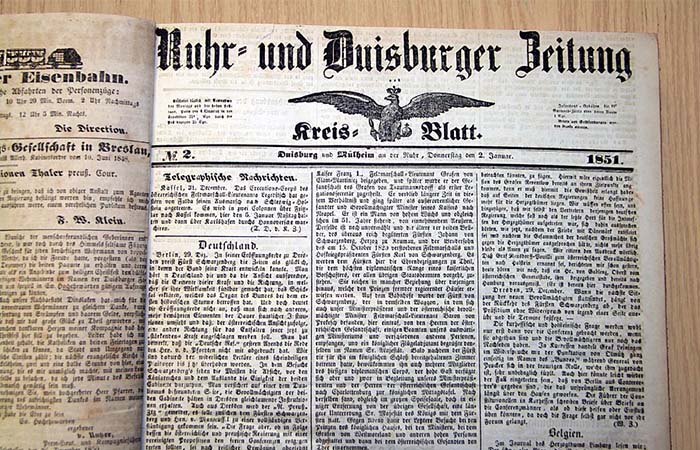 Bild: Ruhr- und Duisburger Zeitung