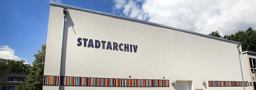 Stadtarchiv Oberhausen Das Gedachtnis Einer Stadt