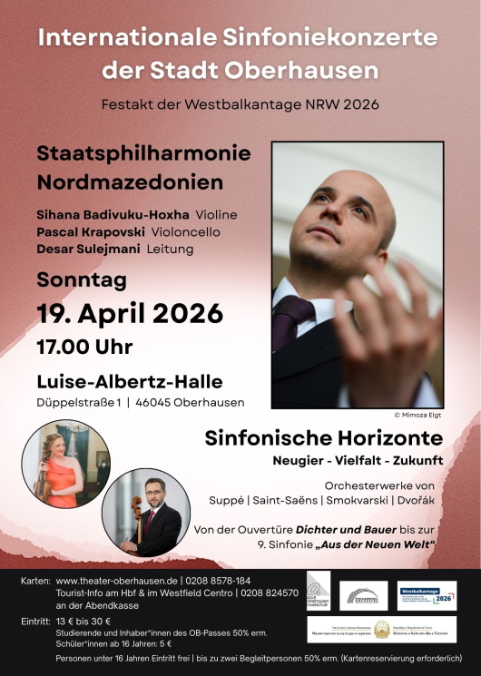 Plakat Sinfoniekonzerte 19.04.2026