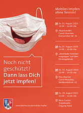 Plakat Kampagne mobiles Impfen