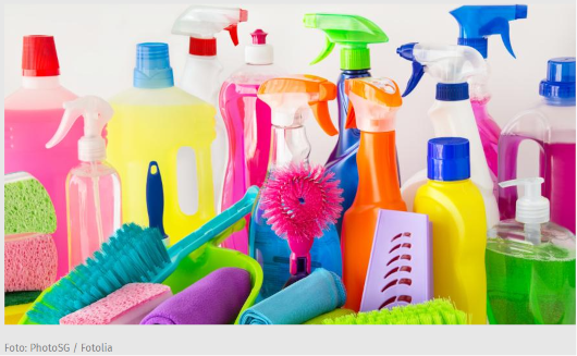 Putzutensilien Symbolbild Quelle: PhotoSG / Fotolia 