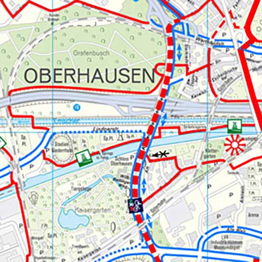 Ausschnitt Radplan