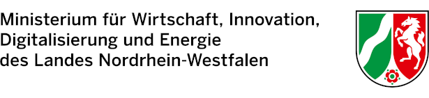 Logo des Ministeriums für Wirtschaft, Innovation, Digitalisierung und Energie