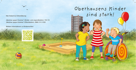 Mini Buch Oberhausens Kinder sind stark