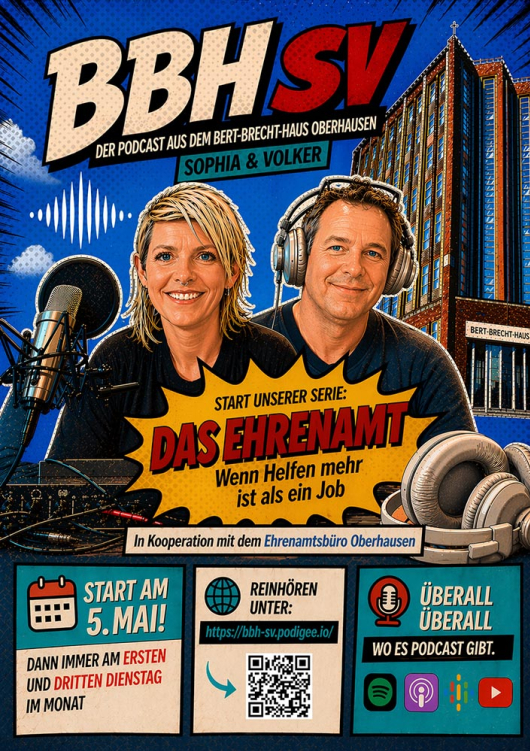 Plakat zum Podcast (Quelle: Stadt Oberhausen)