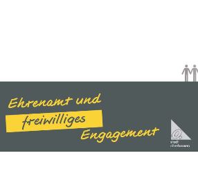 Bild zeigt Titelseite der Boschüre Ehrenamt und freiwilliges Engagement bei der Stadt Oberhausen. 