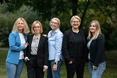 Foto zeigt das Team der Gleichstellung