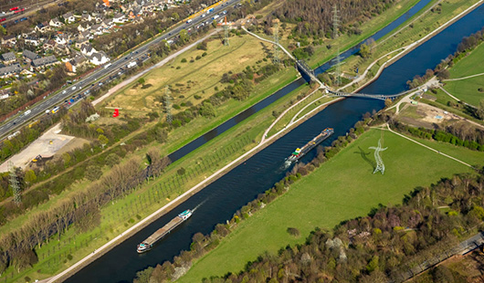 Luftbild vom Läppkes Mühlenbach