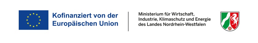 Logo EU und Ministerium NRW