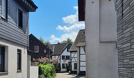 Historischer Ortskern von Holten. Foto: Stadt Oberhausen