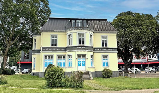 Die Villa Rück gehört zum Gelände, dass weiterentwickelt werden soll. Foto: Stadt Oberhausen