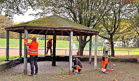 Parkanlage Schmachtendorf (Quelle: Servicebetriebe Oberhausen SBO)
