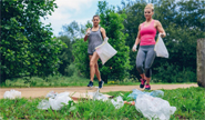 Bild zeigt Plogging