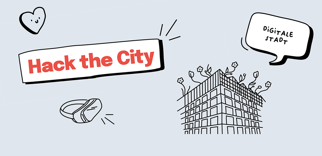Grafik zum Ideenwettbewerb Hack the City