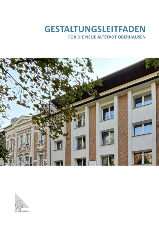 Titelbild des Gestaltungsleitfadens Marktstraße © farwickgrote partner Architekten BDA Stadtplaner