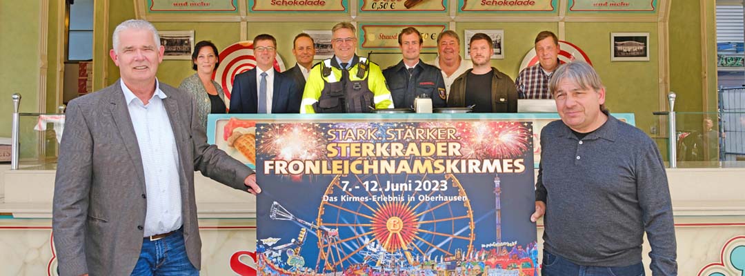 Das Organisations-Team der Kirmes