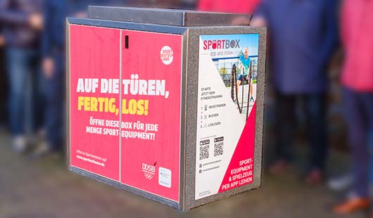 Erste Sportbox in Oberhausen freigegeben