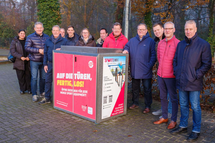 Erste Sportbox in Betrieb