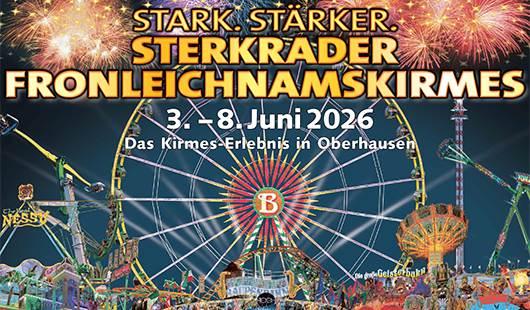Plakat Sterkrader Fronleichnamskirmes 2026