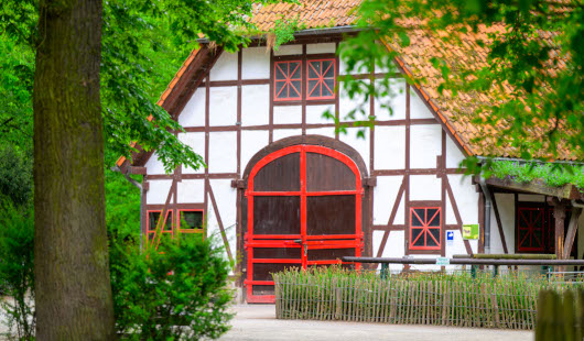 Fachwerkhaus im Kaisergarten (Foto: Stadt Oberhausen/Tom Thöne)