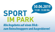 Bild zeigt das Logo von Sport im Park 2019
