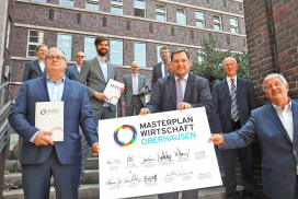 Pressekonferenz Masterplan Wirtschaft Oberhausen