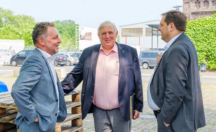 Im Gespräch: Jürgen Koch, Karl-Josef Laumann, Daniel Schranz 