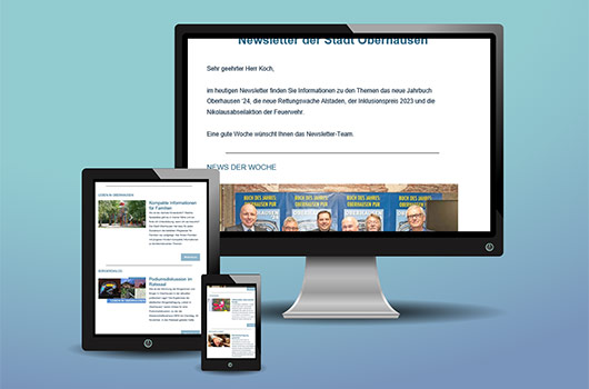 Newsletter der Stadt Oberhausen